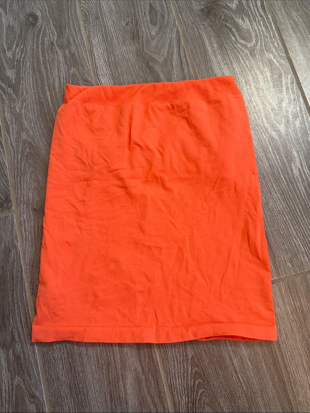 Women’s Free People Intimately Bright Orange bandeau Cami top XS small EUC